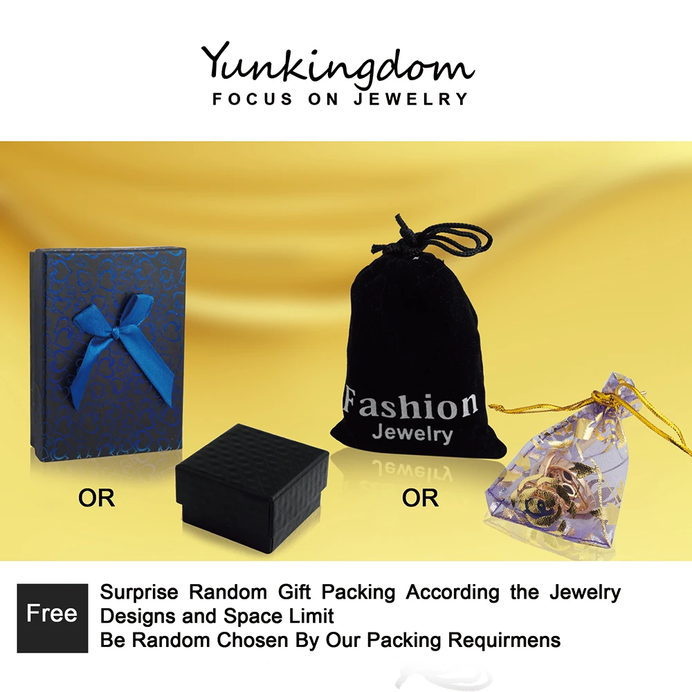Yunkingdom сложный дизайн женские ювелирные изделия золотого цвета двойной цветок