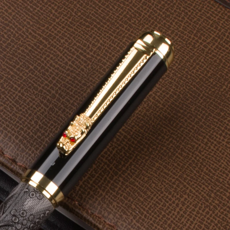 Шариковая ручка dika wen dragon Pen серия Высококачественная грецкая и серебристая