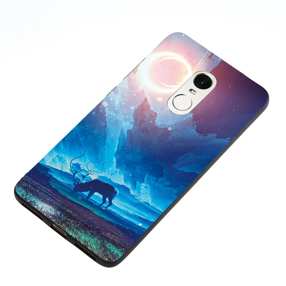 Для Xiaomi Redmi Note 4 4X 5 5A PRO 4A 4X5 Plus Роскошный чехол для телефона Фламинго Птица цветы