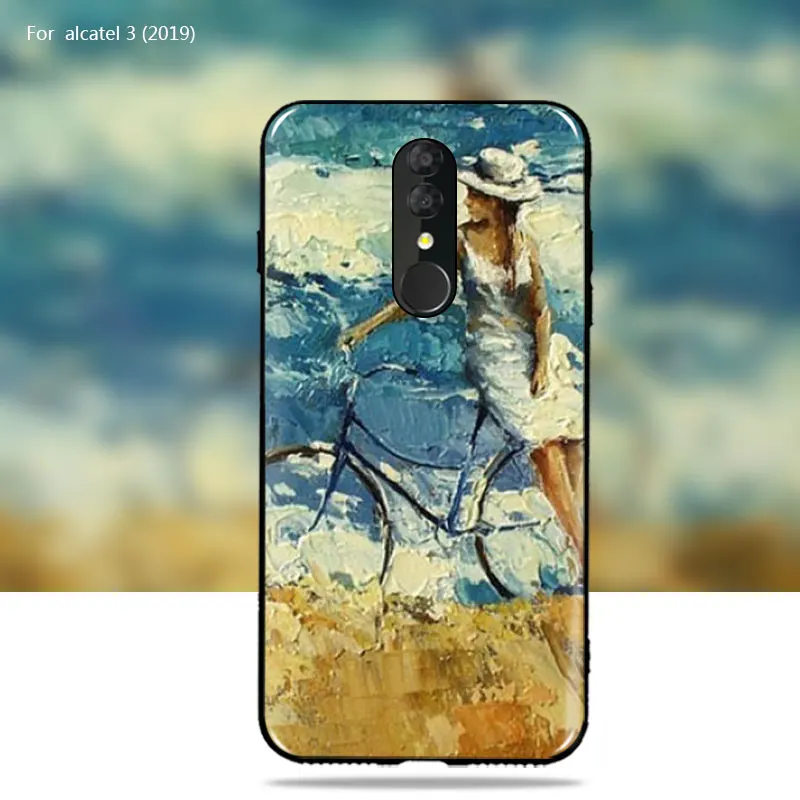 For Alcatel 3 2019 5053Y Case 5053D 5053K 3L Cover Soft TPU Animals Unicorn cat case for Phone |