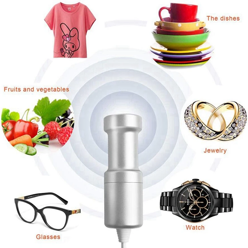 Бытовая ультразвуковая машина для чистки часов ювелирные изделия очки