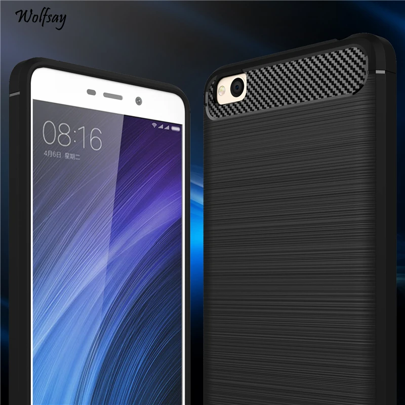 Чехол Wolfsay для телефона Xiaomi Redmi 4A резиновый силиконовый чехол 5 &quot- | Мобильные