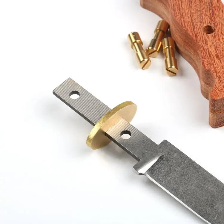 Дамаск/VG10 классический охотничий нож с лезвием заготовки DIY наборы фиксированное лезвие 57HRC нож для кемпинга