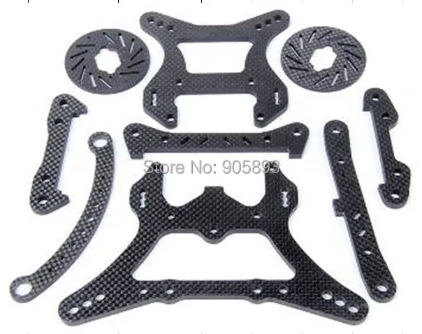

Spare parts LT Carbon disk fin plate for LOSI 5T Free shipping