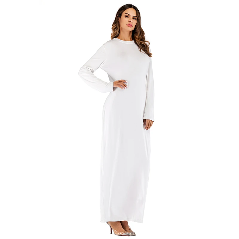 Vestido/араб хлопковая Абая Арабский Кафтан ислама мусульманский хиджаб платье