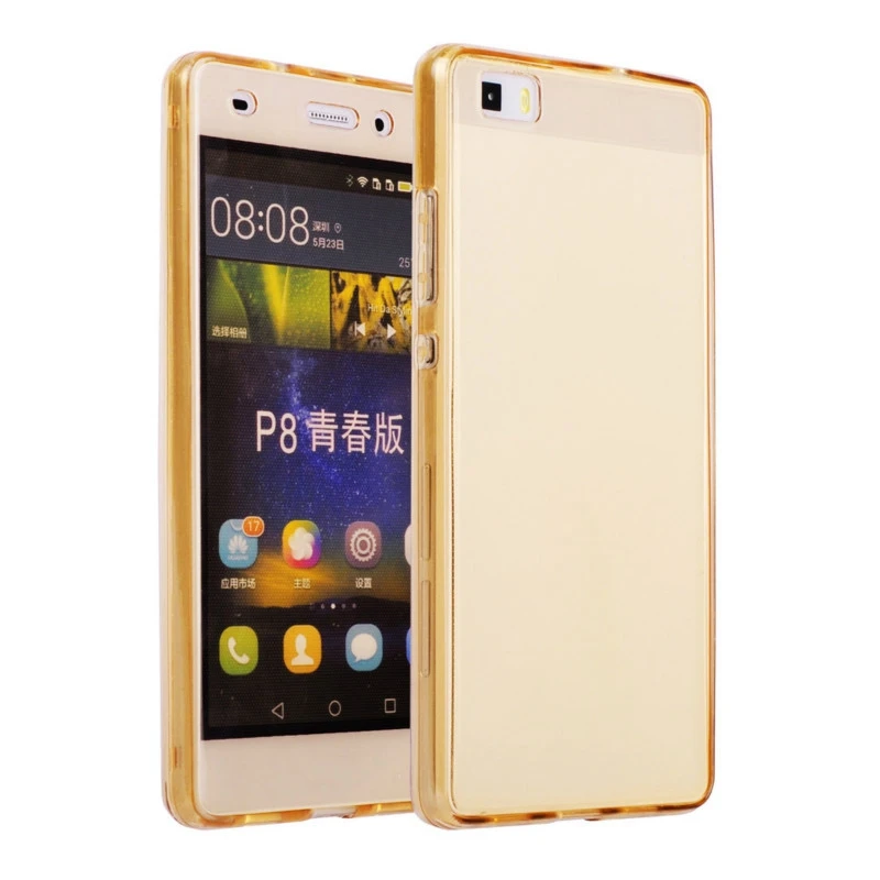 Gold Двойной силиконовый чехол для huawei P20 P10 P8 P9 Lite Коврики 10 20 Honor 8 Lite 8S 8A P Smart Y5 Y6 Y7 P30 телефона полное покрытие - Цвет: Gold