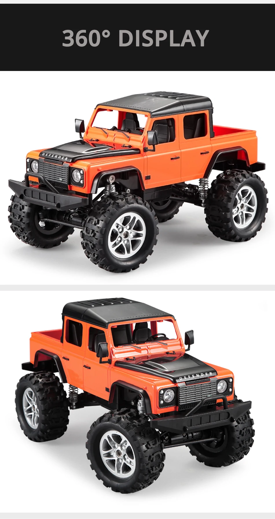 1:14 4WD RC автомобиль 4x4 привод 2,4 GHz Электрический Радио пульт дистанционного управления гоночный скалолазание Carro Defender модель внедорожников автомобиль игрушки