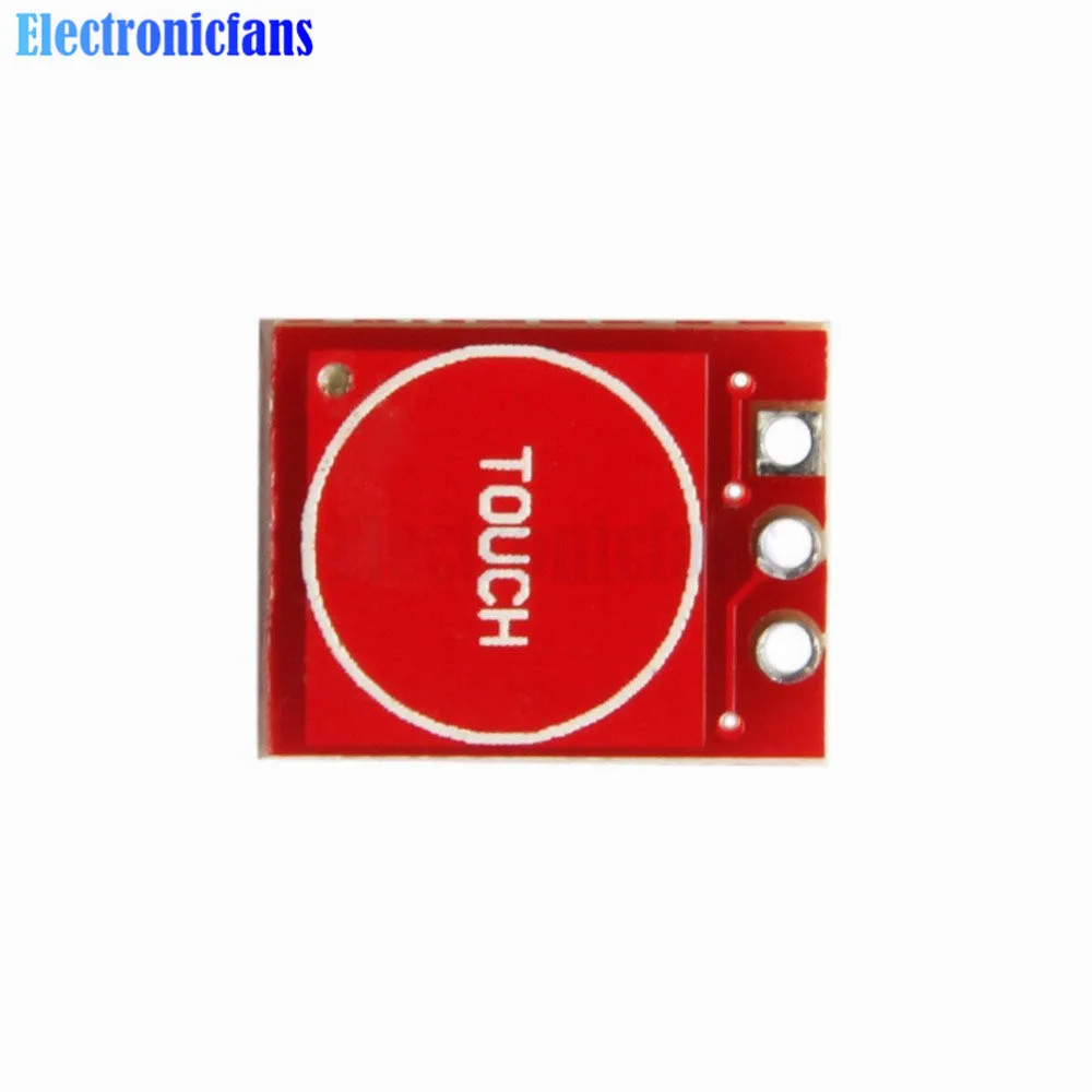 Сенсорный кнопочный коммутационный модуль TTP223 5 шт./лот сенсорная кнопка