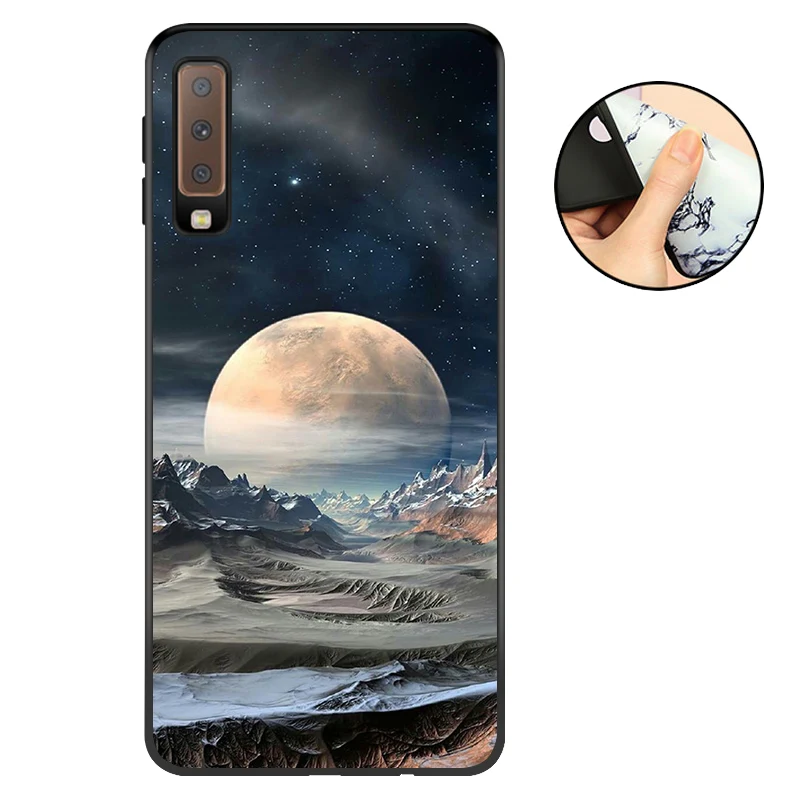 BYL CROWNPRO чехол для samsung Galaxy A7 Чехол Мягкий ТПУ матовый Силиконовый чехол для samsung A7 чехол для телефона A7 A750 - Цвет: BYL