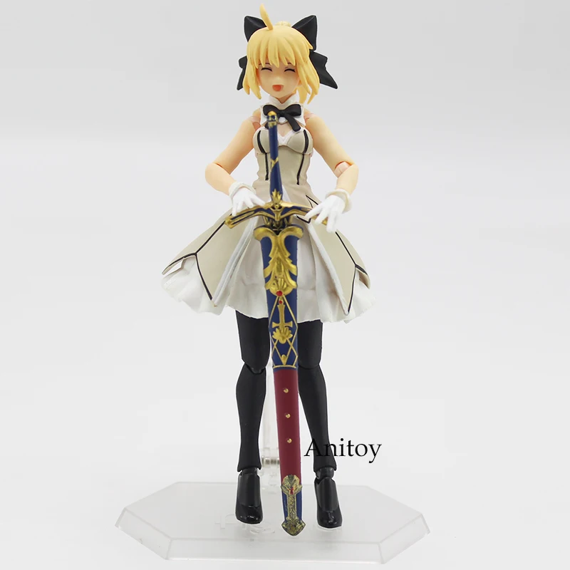Figma EX-038 Fate/Grand Order Saber Lily Third Ascension Ver. ПВХ фигурка Коллекционная модель игрушки 14 см