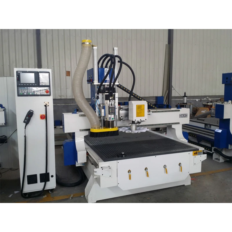 Безопасная Работа 1325 1530 Syntec контроль 12 инструментов ATC CNC резной станок для дерева