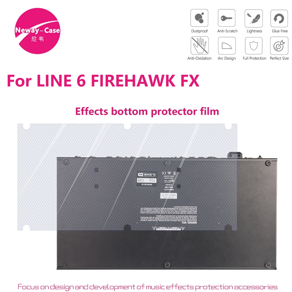 Защитная пленка для создания эффектов электрической гитары Neway чехол LINE 6 FIREHAWK FX