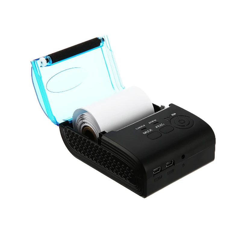 Беспроводной мини bluetooth принтер POS Термальный чековый ZJ-5805 58 Счета Машина для