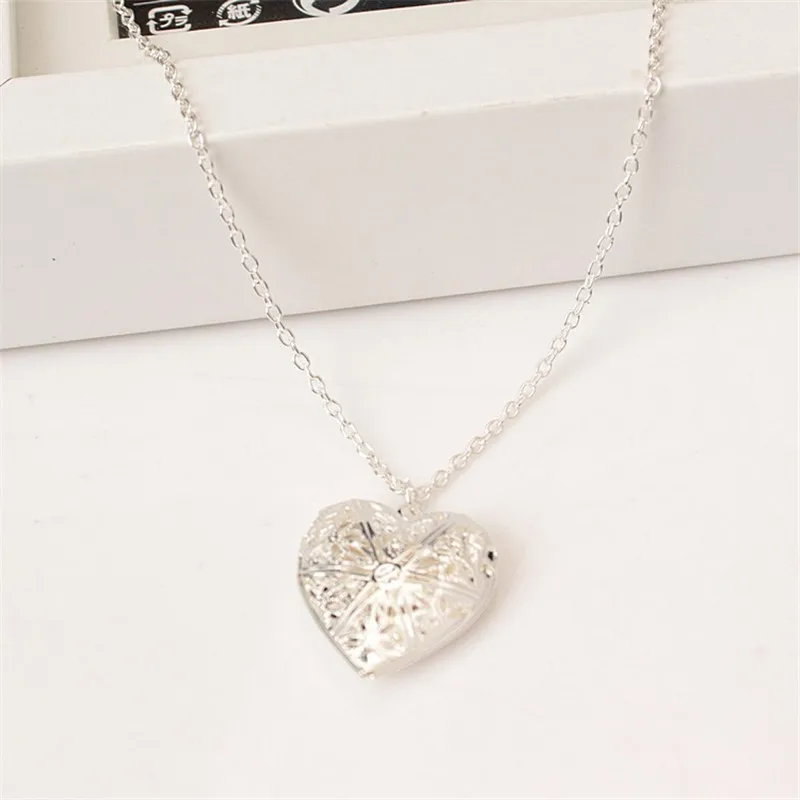 Женское Ожерелье В Форме Подвески M MISM пустой Открывающийся кулон в двух цветах: