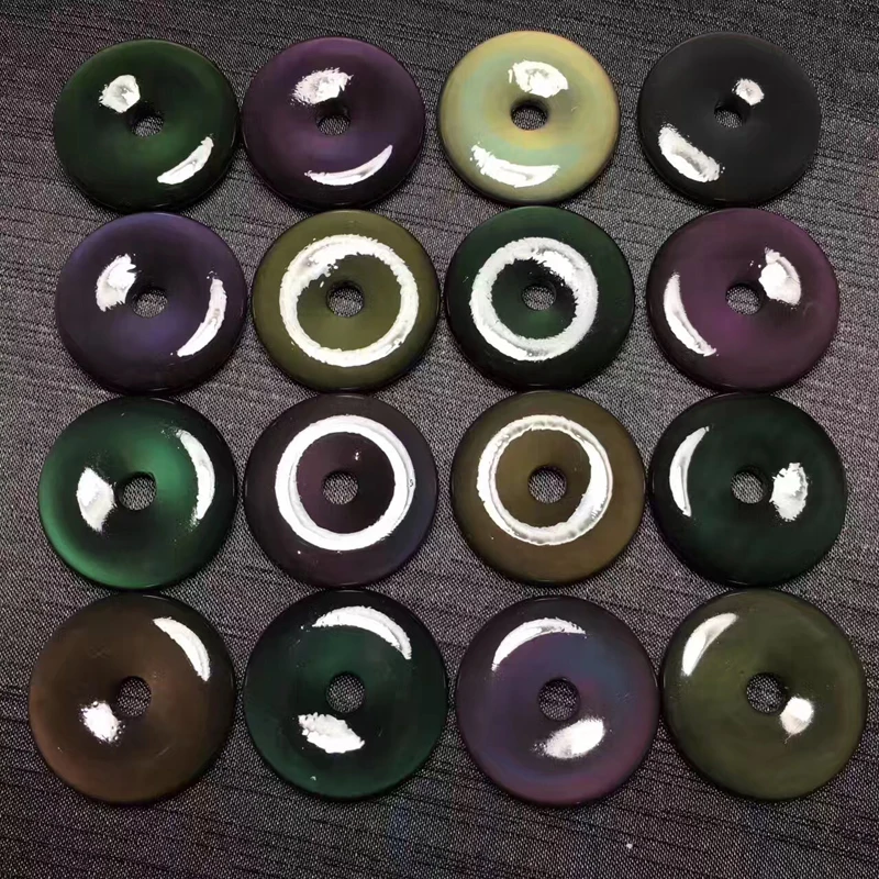 Open obsidian pendant men and women ice kind of eye color safe buckle jewelry crystal pendants | Ювелирные украшения