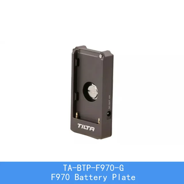 TA-BTP-F970-G TILTA BMPCC 4K Camera Cage kit accessories V mount battery Baseplate Gold mount plate and F970 battery plate - Цвет: TA-BTP-F970-G