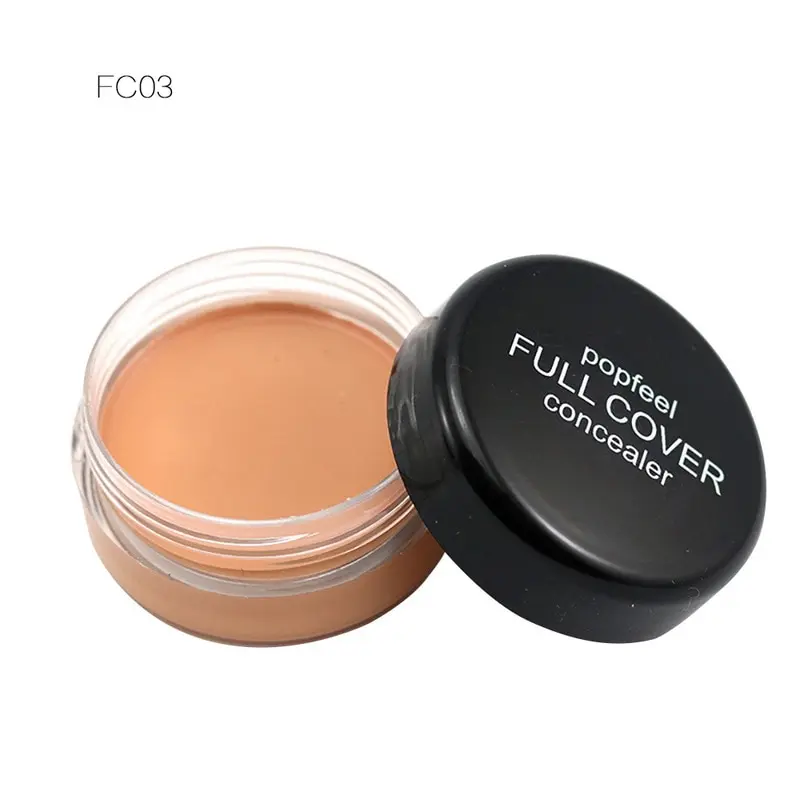 Popfeel Round Full Cover Concealer Natural Makeup Hide Blemish Corrector Women Cosmetics Facial Face Foundation Contour Cosmetic | Красота и