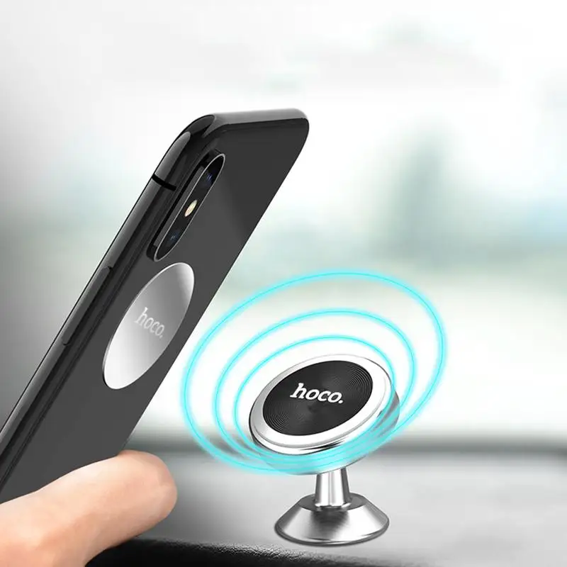HOCO Универсальный Автомобильный держатель для IPhone 6 7 8Air Vent Mount Магнитная автомобильная подставка для телефона для samsung S8 gps кронштейн Подставка для телефона
