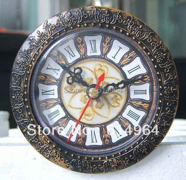 

New Insert clock clock head 92mm(18B) clock parts Roma number decorative border antique looking 5pcs/lot Free shipping,