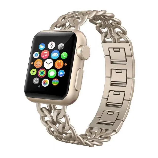 Нержавеющая сталь часы ремешок для iwatch Apple Пряжка ремешков наручных часов