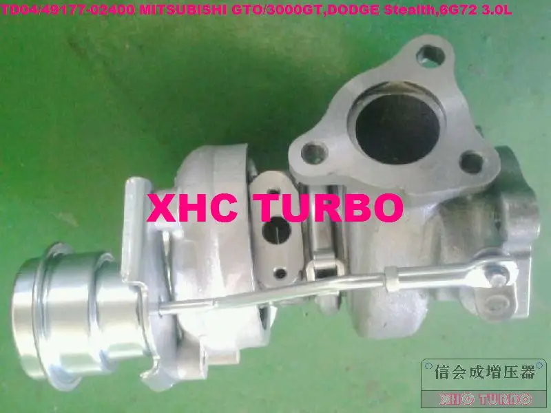 Новинка турбо TD04 49177 02400 MD168264 для MITSUBISHI GTO/3000GT Eclipse Galant DODGE Stealth 6G72 V6 3.0L|turbine model|turbine