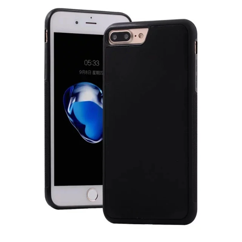 Роскошный АДСОРБИРОВАННЫЙ чехол с наноприсоской для iPhone 12 Pro Max 11 XS XR гибридный