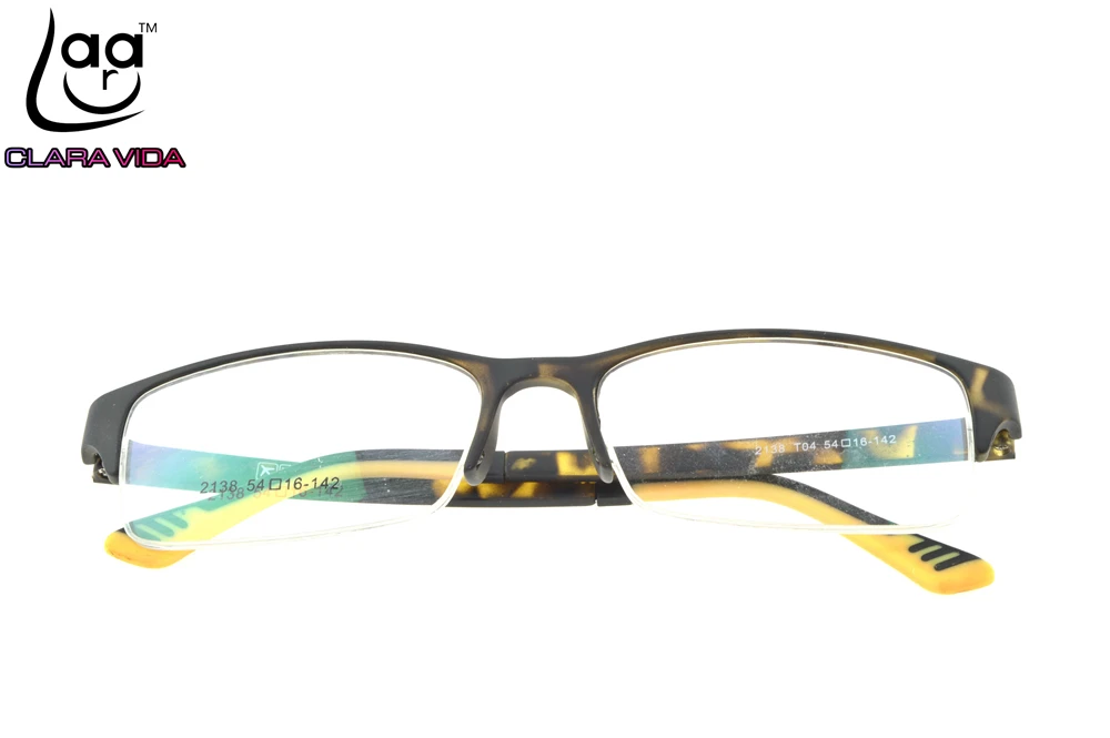 TR90 Полуободковые ультра Светлые Коричневые дизайнерские оправы для очков