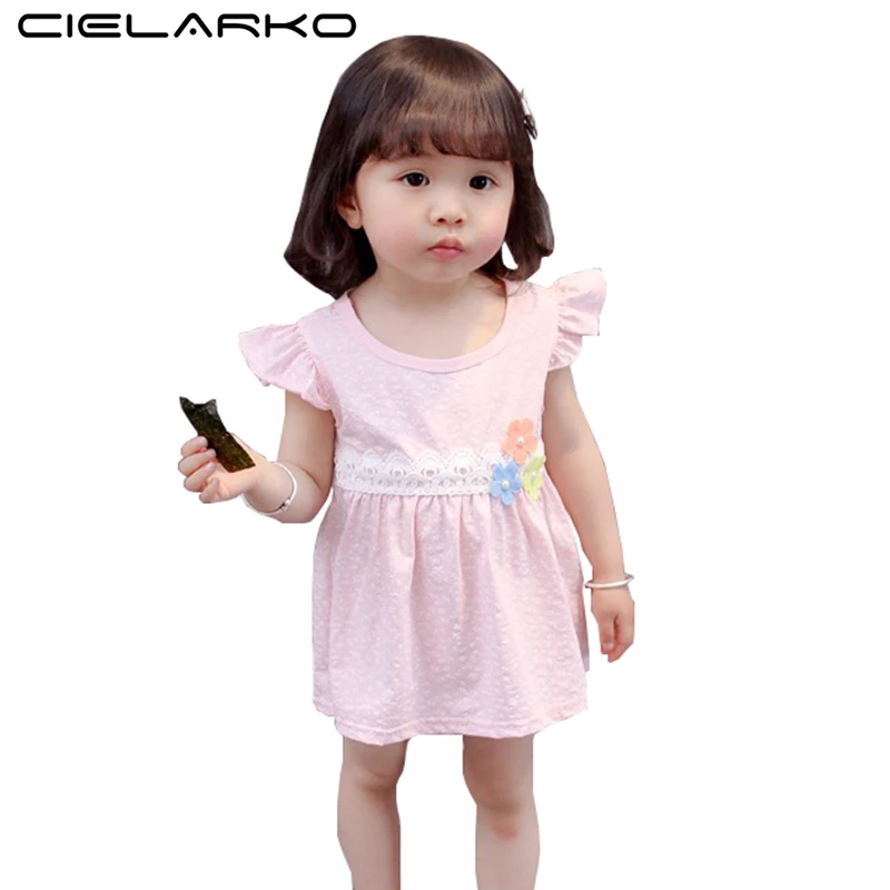 Cielarko/платье для маленьких девочек платья с маленькими цветами повседневная
