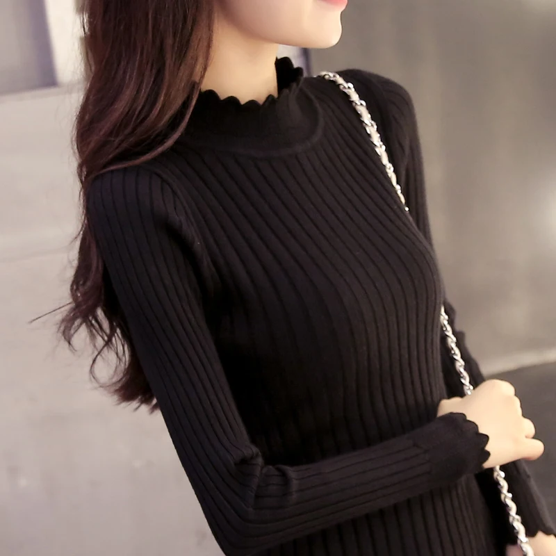 

2021 Direct Selling Time-limited Turtleneck Sweater Thickened