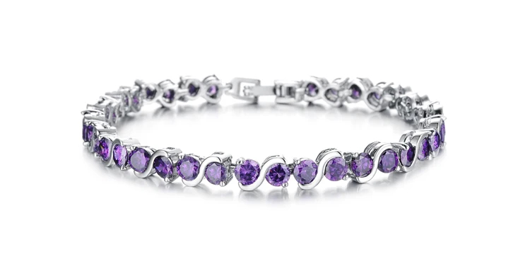 Модный браслет женский с кристаллами swarovski браслет подарки Ювелирные изделия Римский фантастический браслет брелок кулон