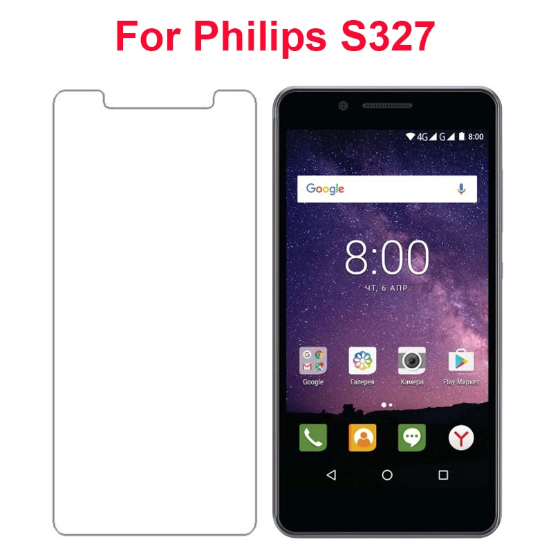 Tempered Glass For Philips S327 Case Screen Protector 2.5 9h Safety Protective Front Film on S 327 Cover | Мобильные телефоны и