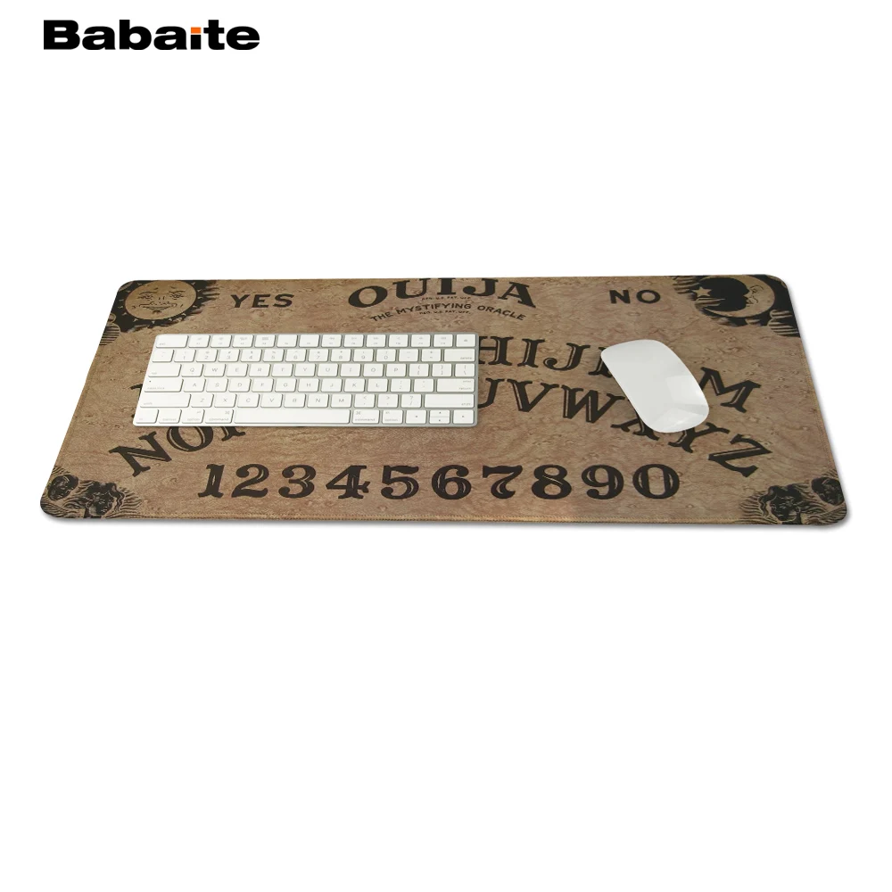 Коврик для мыши Babaite Ouija большой коврик Нескользящий Резиновый Настольный мышки