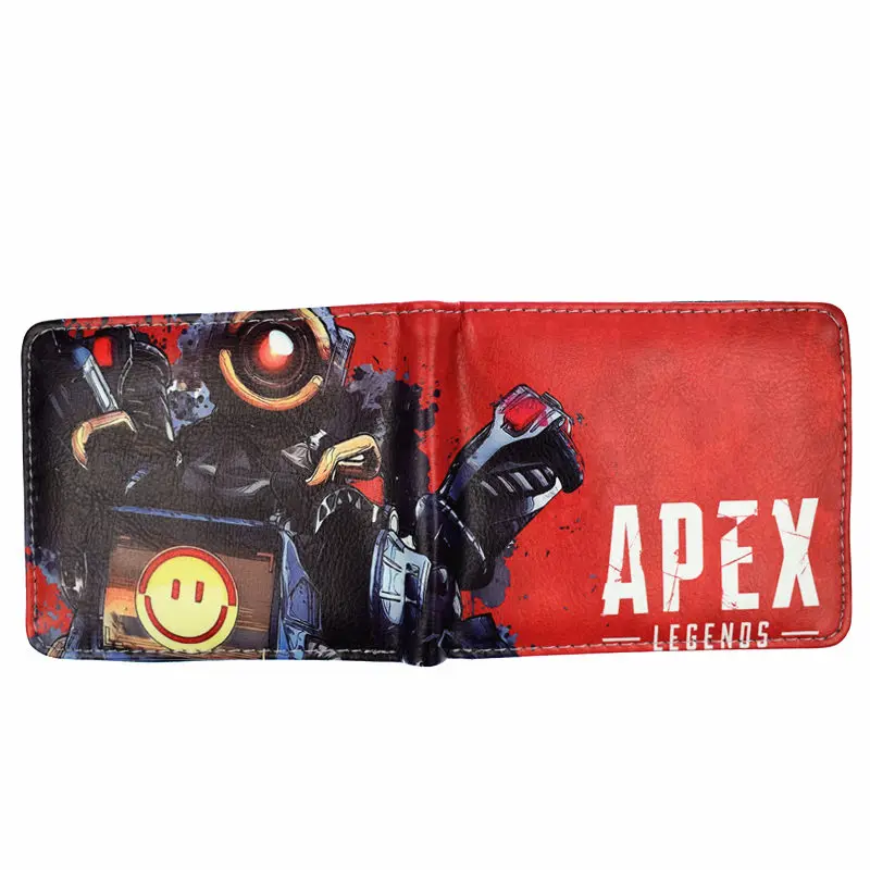 Популярный кошелек Game APEX Legends крутой дизайн короткий для молодых студентов с
