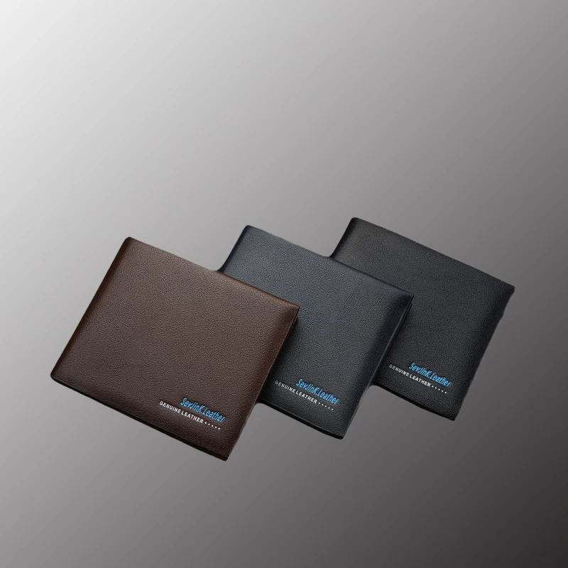 Youda новинка модный мужской однотонный кошелек из искусственной кожи