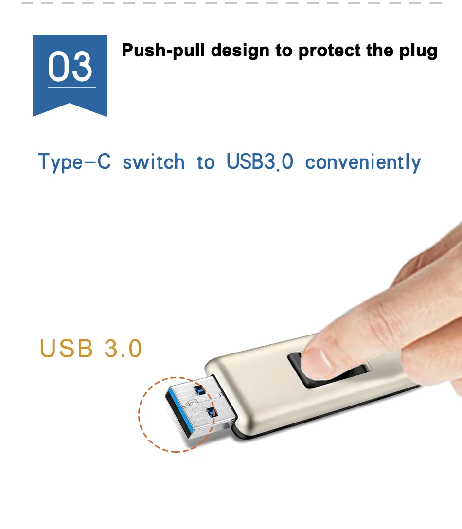 KingSpec 32GB флеш-накопитель USB 3,0 type C USB 3,0 64GB 128GB микро-флеш-накопитель USB флэш-диск карта памяти для смартфона