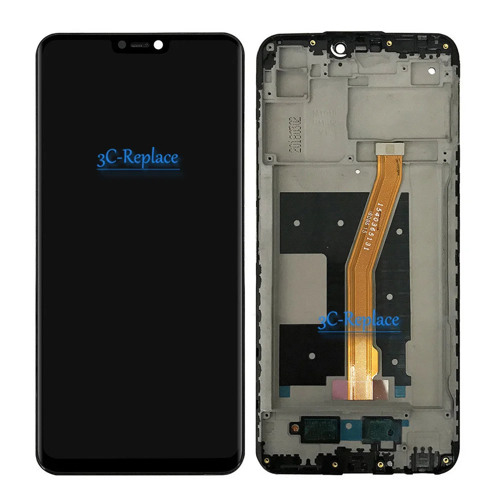 100% тестирование Белый/Черный 6 3 дюймов для BBK Vivo Y85 ЖК дисплей Дисплей + кодирующий