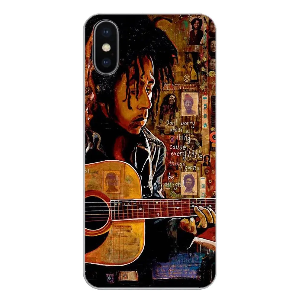 Чехол для мобильного телефона Huawei Honor 8 8C 8X 9 10 7A 7C Mate 20 Lite Pro P Smart Plus bob marley lion rasta reggae