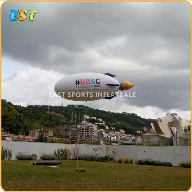 Бесплатная доставка рекламный большой blimp/ airship дирижабль из ПВХ надувной самолет