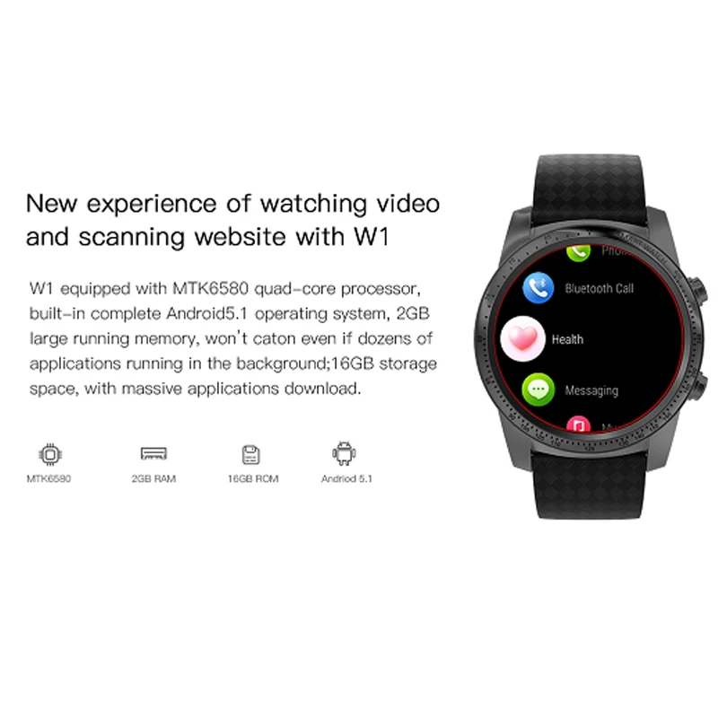 Умные часы ALLCALL W1 с GPS умные 3G 2 ГБ 16 Android AMOLED мужские bluetooth звонки роскошные подарки