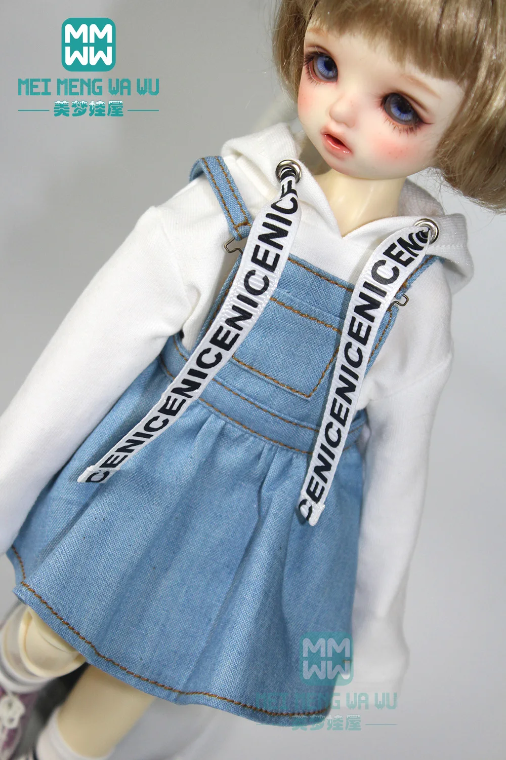 Кукольная одежда BJD YOSD 27 30 см 1/6 модное розовое хаки серое платье на