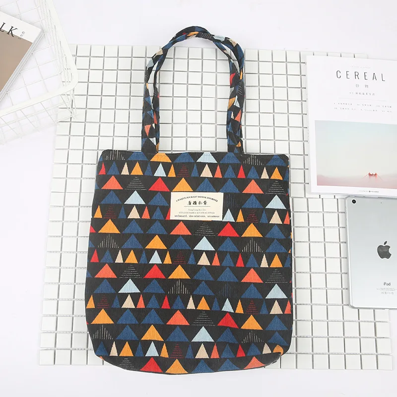 Вельветовая сумка YILE на плечо Осень зима эко шоппинг ZT9 05|eco shopping|shopping totebag eco |