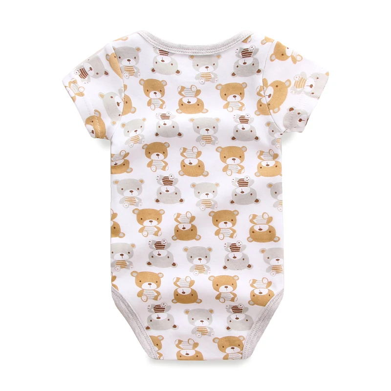 Новинка 2018 года одежда для маленьких мальчиков детские комбинезоны с принтом