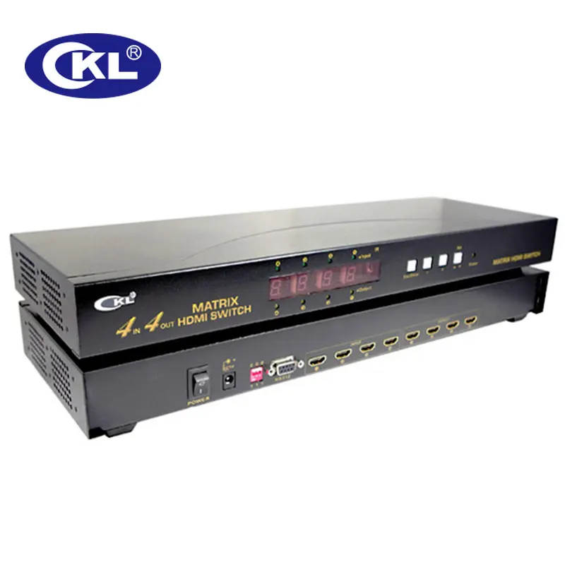 Матричный коммутатор CKL 4 в выхода HDMI сплиттер с поддержкой 1 3D 1080P для PS3 PS4 Xbox 360 ПК