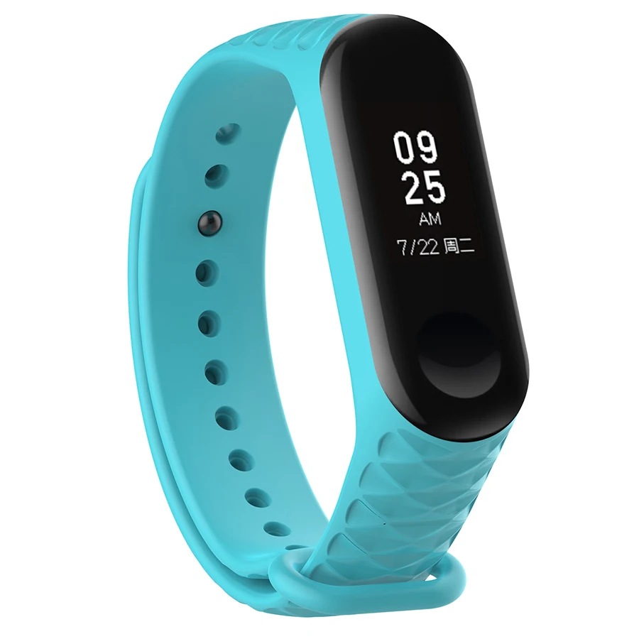 Ремешок для Xiaomi Mi Band 3 смарт-аксессуары ремешок браслета 4 силиконовый |