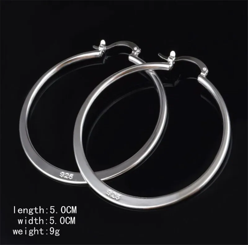 Женские серьги-кольца из серебра 925 пробы | Украшения и аксессуары