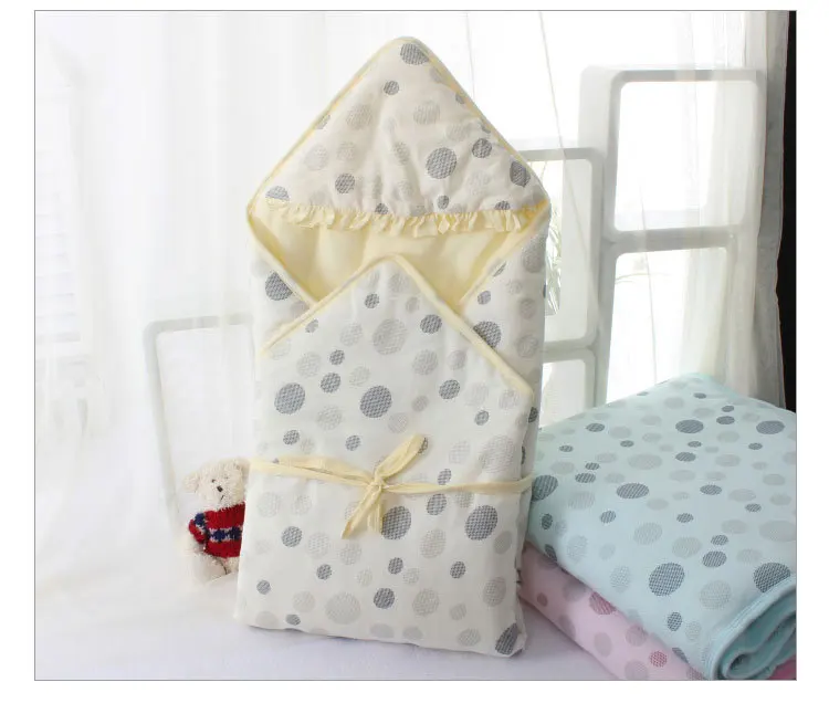 

0-12 Months Autumn Baby quilt Envelope For Newborns Baby Winter Swaddle Blanket Wrap Cute Sleeping Bags mother&kid Baby Bedding