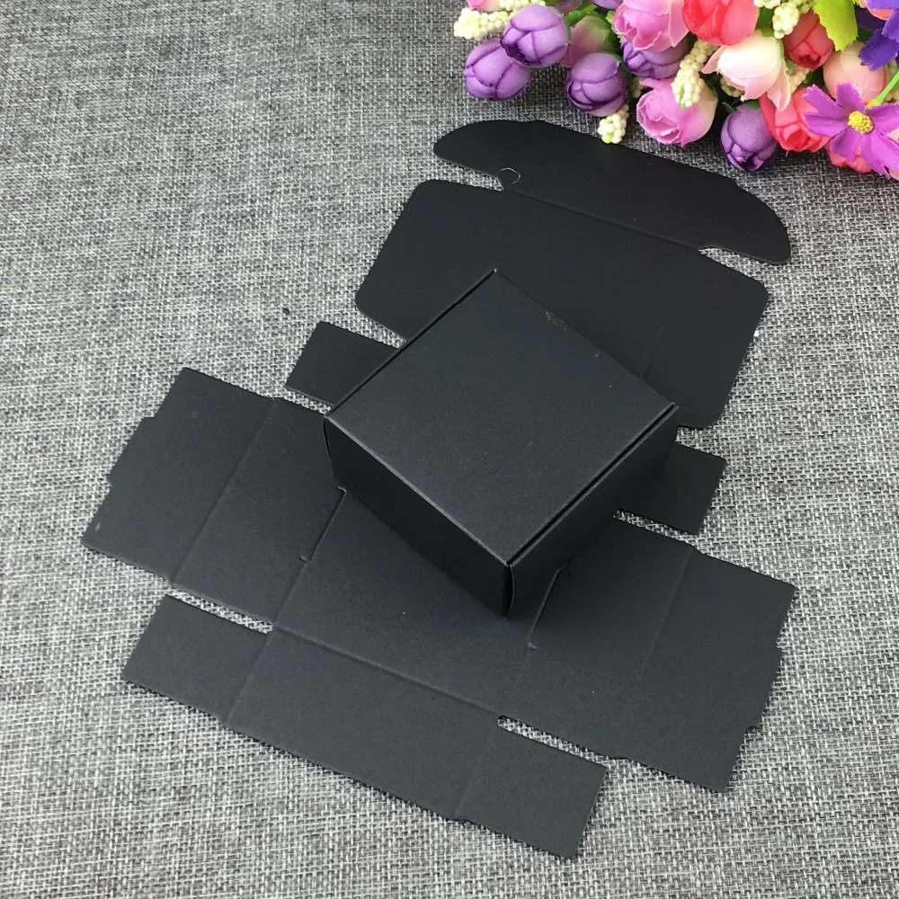 

Коробка из крафт-бумаги складная, 100 шт., 6, 5x6, 5x3 см