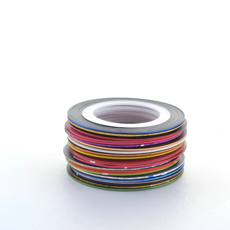 30 шт. рулонов художественные наклейки инструменты Чередование ленты линия