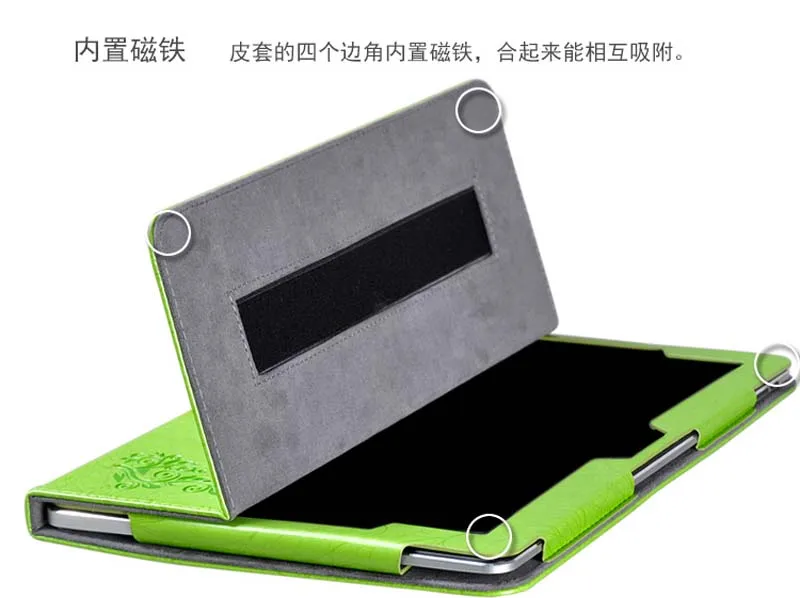 Чехол подставка для планшета/чехол из искусственной кожи с рисунком подходит