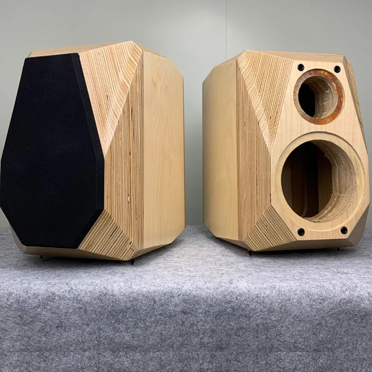 L 194 HiFi пустой корпус для колонок 6 5/8 дюймов двухсторонний настоящий однотонный